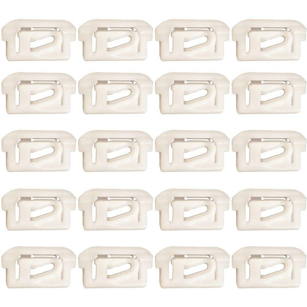 1978-88 G Body Windshield / Rear Window Trim Clips - 20 pcs