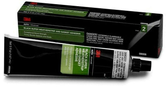 3M Black Super Weatherstrip & Gasket Adhesive 5 oz - 08008