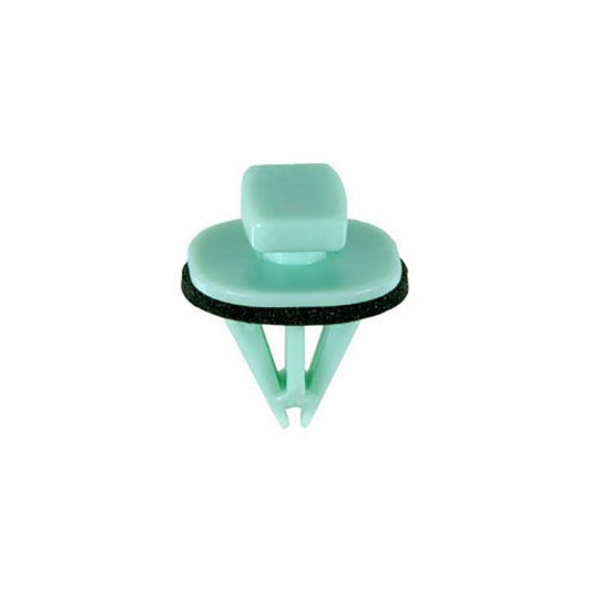 GM MOULDING CLIP - GREEN NYLON - 2003 - Up GM 11569920