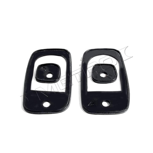 1967-72 Chevrolet Truck Door Handle Pads - 3 1/8" x 1" - Pair