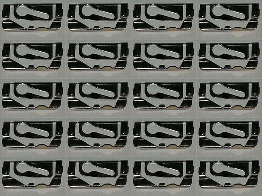 1966-72 A Body Windshield Molding Reveal Clips - 20 pcs