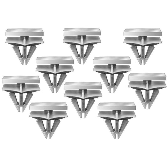 GM Rocker Panel Moulding Clip 10 Pcs 9/16 - GM 11518357 Fits 7/16 Hole w/ Seal