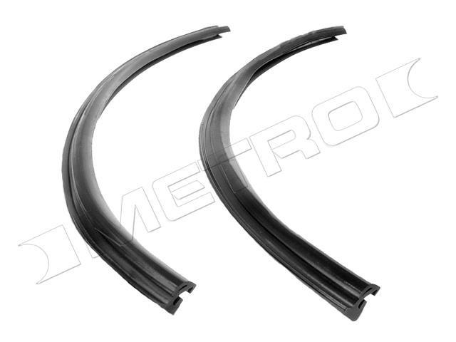 1962-72 Dart Fury Rear Roll-Up Window Seals - Pair - 20" long OEM #2782560-1