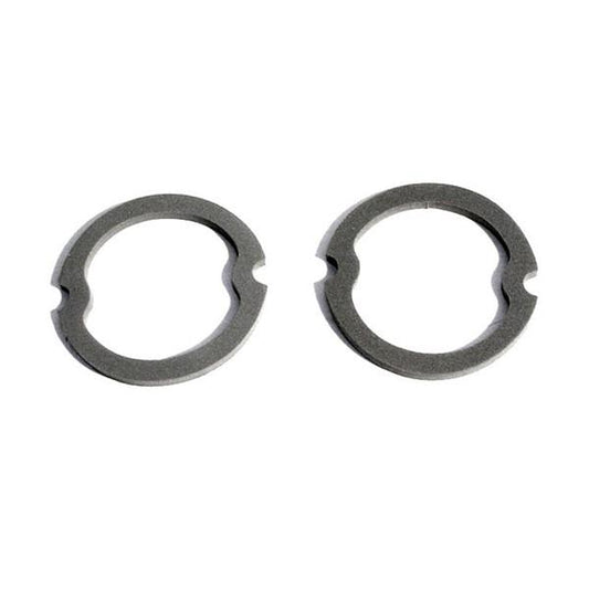 1963-67 Chevrolet Corvette Park Light Lens Gasket - Pair (Gray Sponge)