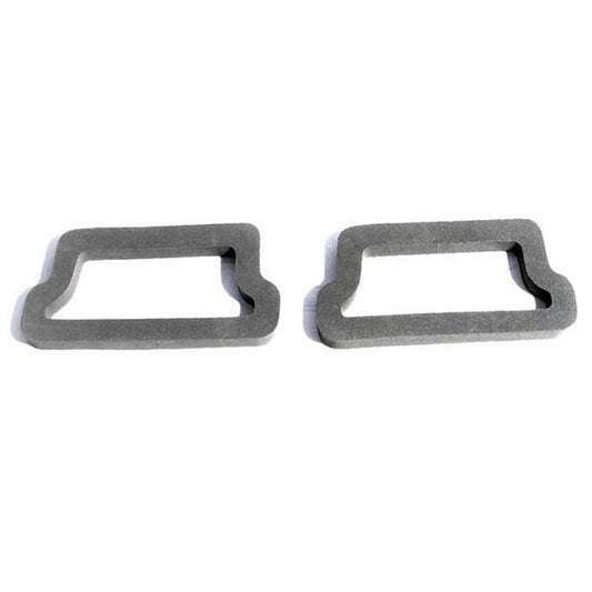 1968 Chevrolet Corvette Back-up Light Lens Gasket - Pair (Gray Sponge)